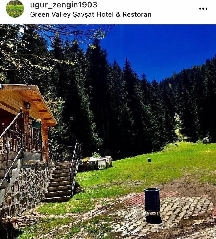 Hotel Green Valley Savsat Bagian luar foto